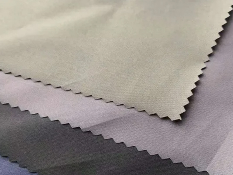 Heet! ! Waterdichte polyester pongee-stof met PVC-coating voor regenjas