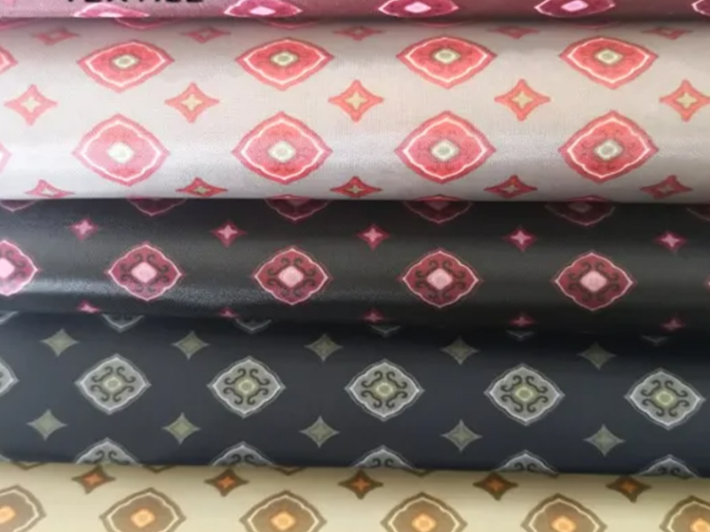 Bedrukte 190t polyester taftstof voor tasvoering