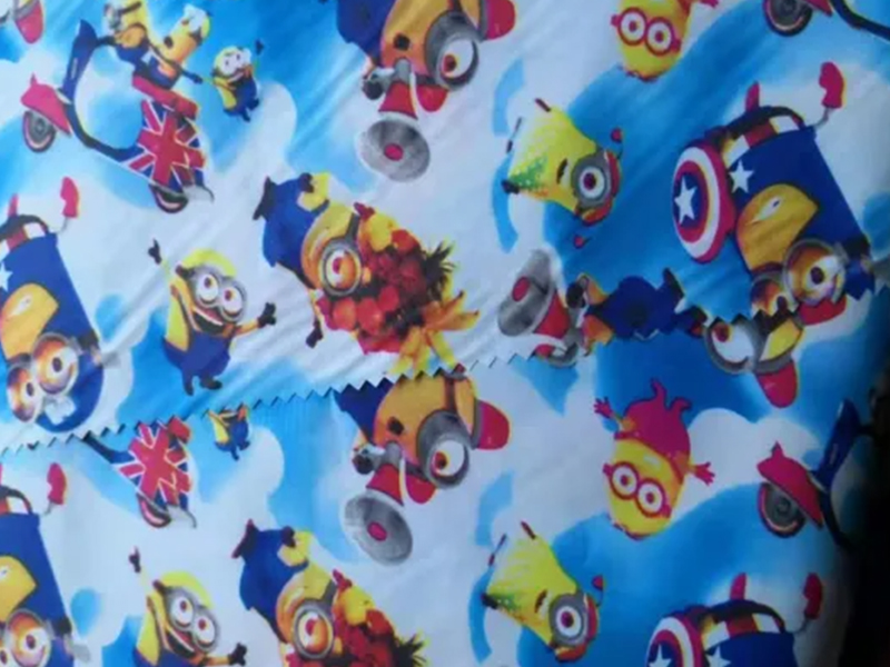 Bedrukte Taffeta Stof met PVC Gecoat 100% Polyester voor Regenjas/Tassen.