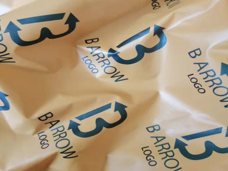 Logo bronzing effen nylon taftstof voor jassen