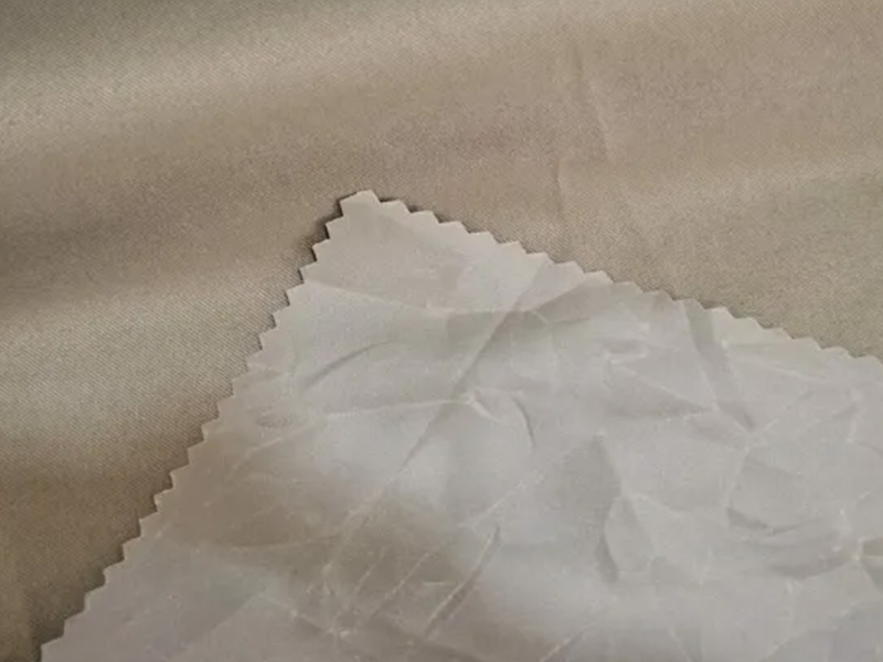 100% polyester twill pongee-stof met PVC-coating
