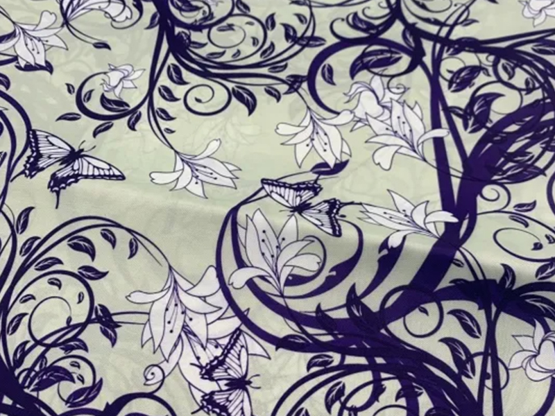 200d polyester Oxford-stof met print en PA-coating